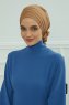 Monica - Lysebrun Bomuld Turban