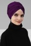 Fiona - Lilla Bomuld Turban - Ayse Turban