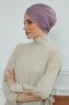 Fiona - Lilac Bomuld Turban