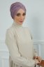 Fiona - Lilac Bomuld Turban