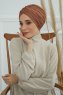 Fiona - Caramel Bomuld Turban