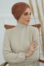 Fiona - Caramel Bomuld Turban