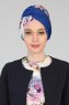 Fiona - Blå Nature Bomuld Turban