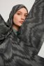 Tansu - Sort Mønstret Hijab