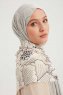 Fadime - Blå Mønstret Hijab