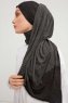Fadime - Sort Mønstret Hijab