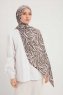 Hafiz - Beige Mønstret Hijab