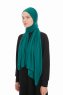 Farah - Mørkegrøn Jersey Hijab