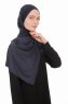 Farah - Marine Blå Jersey Hijab