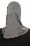 Yazmin - Mørkegrå Amira Hijab Ready To Wear