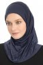 Yazmin - Marine Blå Amira Hijab Ready To Wear