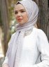 Abira - Gammelrosa Mønstrede Hijab - Sal Evi