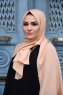 Alida - Beige Bomuld Hijab - Mirach