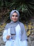 Alida - Grå Bomuld Hijab - Mirach