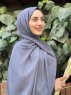 Alvina - Smoked Jazz Hijab - Mirach