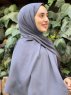 Alvina - Smoked Jazz Hijab - Mirach