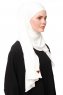Asya - Creme Praktisk Viskos Hijab