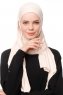 Asya - Lys Beige Praktisk Viskos Hijab