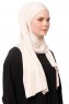 Asya - Lys Beige Praktisk Viskos Hijab