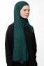 Asya - Mørkegrøn Praktisk Viskos Hijab