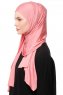 Asya - Mørkrosa Praktisk Viskos Hijab