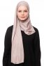 Asya - Stengrå Praktisk Viskos Hijab