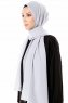 Ayla - Lysegrå Chiffon Hijab