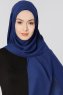 Ayla Mörk Marinblå Chiffon Hijab Sjal 300404a