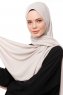 Aylin - Stengrå Medine Silk Hijab - Gülsoy