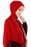 Aysel - Bordeaux Pashmina Hijab - Gülsoy