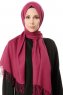 Aysel - Mørke Lilla Pashmina Hijab - Gülsoy