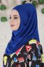 Wilda - Blå Bomuld Hijab