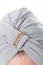 Bahar - Lysegrå Turban