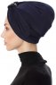 Bahar - Marine Blå Turban