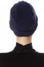 Bahar - Marine Blå Turban