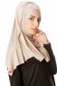 Betul - Lys Taupe 1X Jersey Hijab - Ecardin