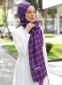 Betulle - Lilla Mønstrede Hijab - Sal Evi
