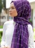 Betulle - Lilla Mønstrede Hijab - Sal Evi