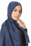 Caria - Marine Blå Hijab - Madame Polo