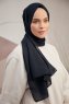 Silky Plain - Marine Blå Hijab