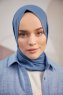 Silky Plain - Blå Hijab