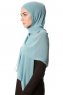 Derya - Mint Praktisk Chiffon Hijab