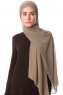 Derya - Olivenegrøn Praktisk Chiffon Hijab