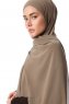 Derya - Olivenegrøn Praktisk Chiffon Hijab