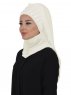 Diana Creme Praktisk Hijab Ayse Turban 326217-2