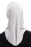 Elif - Lysegrå Sport Hijab - Ecardin