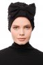 Enfleda - Sort & Sort Turban