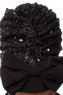 Enfleda - Sort & Sort Turban