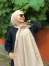 Ermina - Taupe Bomuld Hijab - Mirach