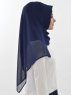 Evelina - Marine Blå Praktisk Hijab - Ayse Turban